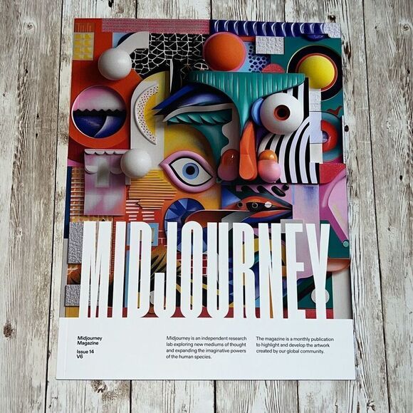 MIDJOURNEY Magazine Issue 14 V6 NEW - Picture 1 of 12
